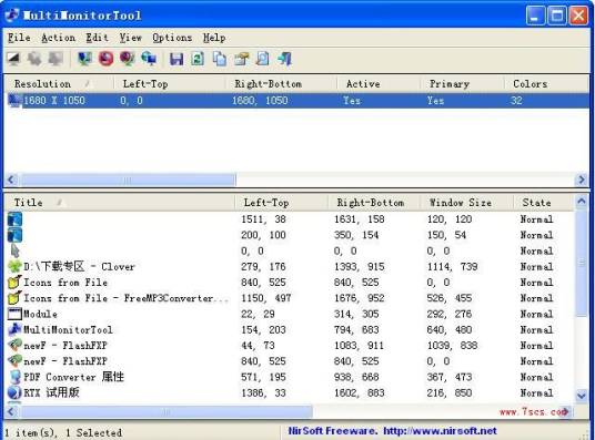 MultiMonitorTool_百度百科