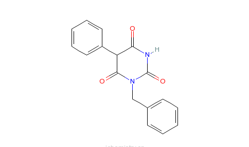 1-苄基-5-苯基巴比妥酸