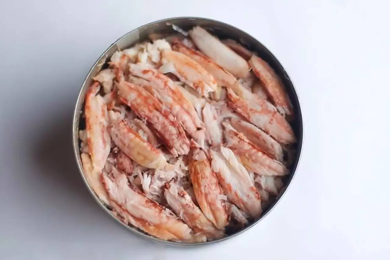 蟹肉罐头