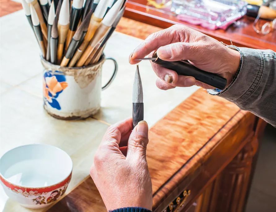 毛笔制作技艺(周虎臣毛笔制作技艺)