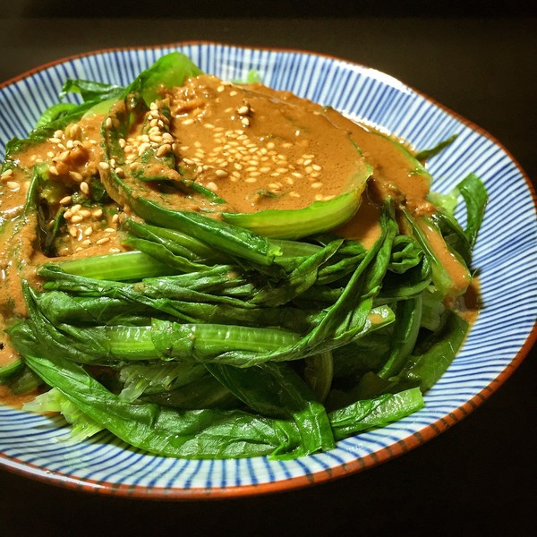 芝麻酱油麦菜