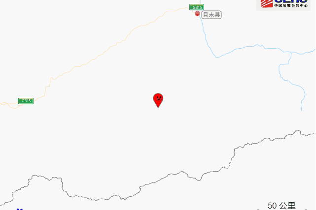 5·30新疆巴音郭楞州且末县3.7级地震