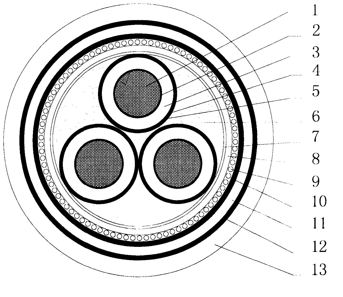 一种隔热耐火电缆