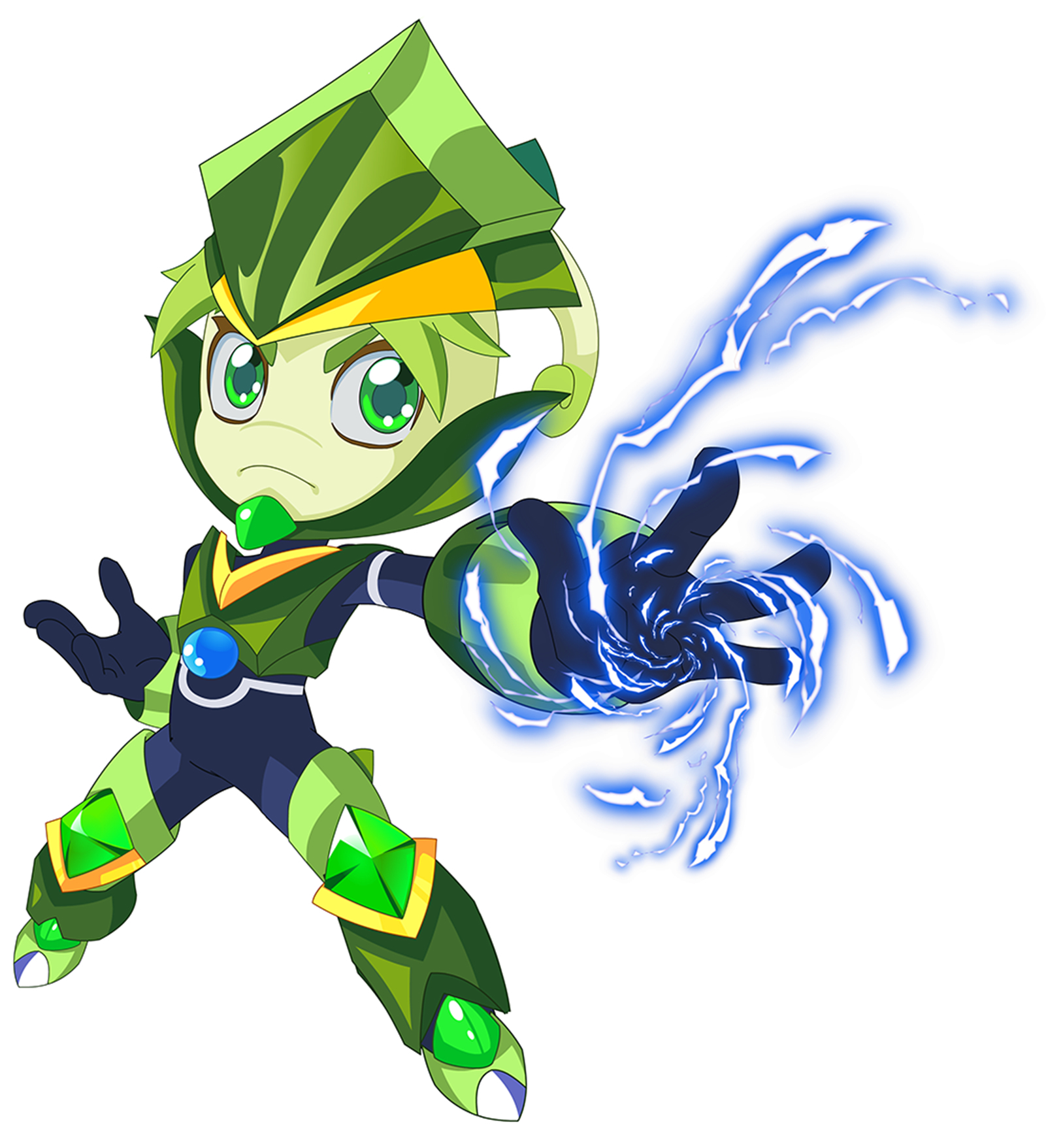 木奇灵之绿影战灵