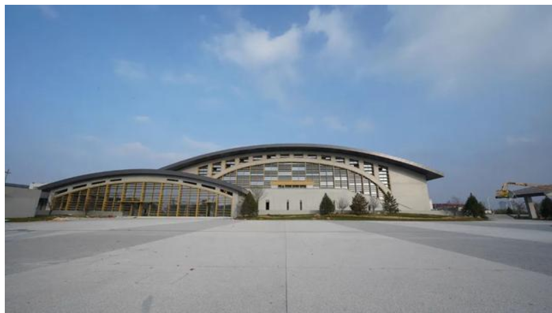 榆林市驼峰文体馆体育馆