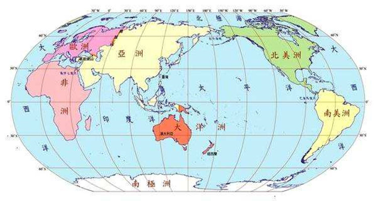 地球上现在有七大洲:亚洲(asia),欧洲(europe),南美洲(south america)