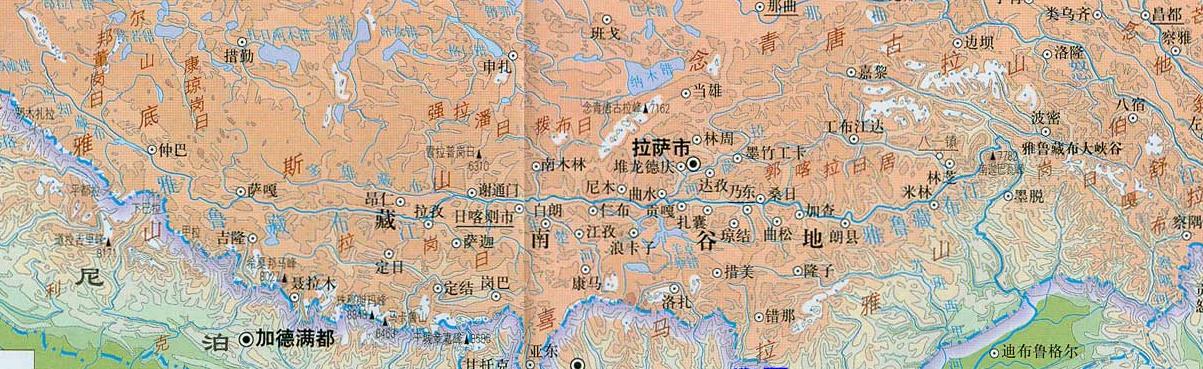 雅鲁藏布江大峡谷