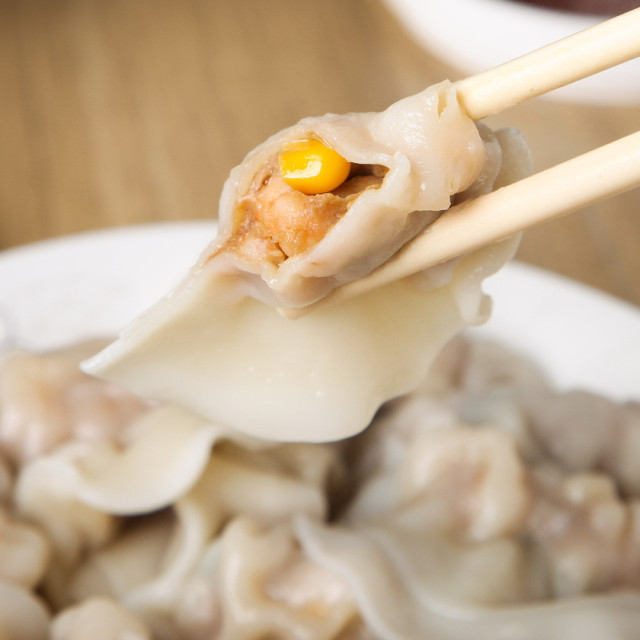 虾仁玉米饺
