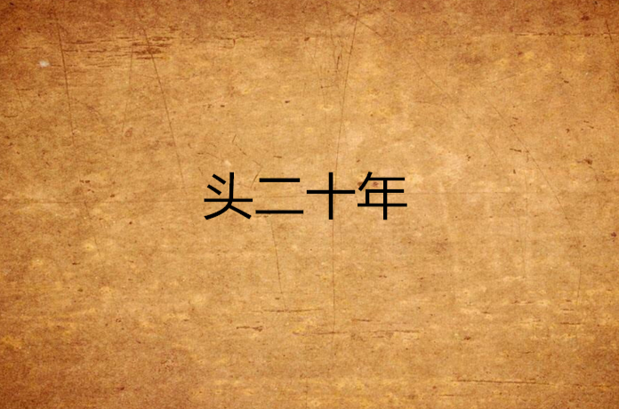 头二十年