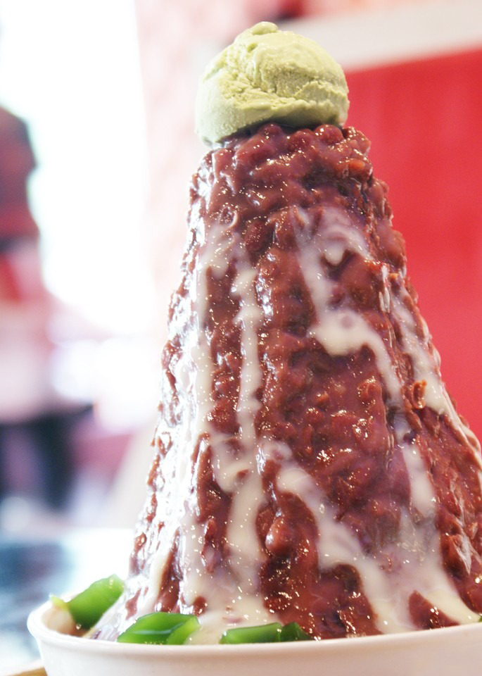  p>红豆刨冰,食品.