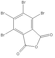 四溴苯酐 结构式