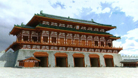 宫/8061" data-lemmaid="8061">大明宫 /a>的正南门,唐朝的国家象征