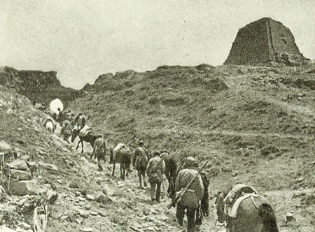 1938年宋时轮、邓华支队的骑兵部队向冀东挺进