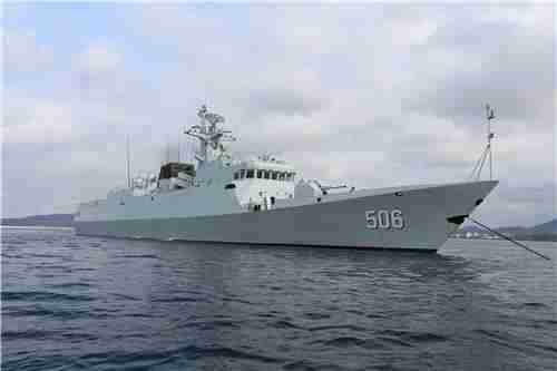  p>荆门号护卫舰(舷号:506),是中国海军隶下的一艘轻型 a target="