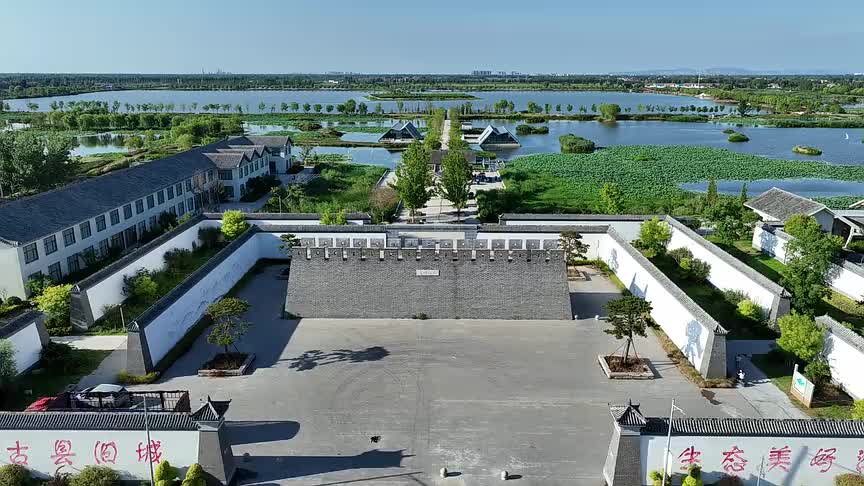 旧城海子位于山东省鱼台县王庙镇旧城里村