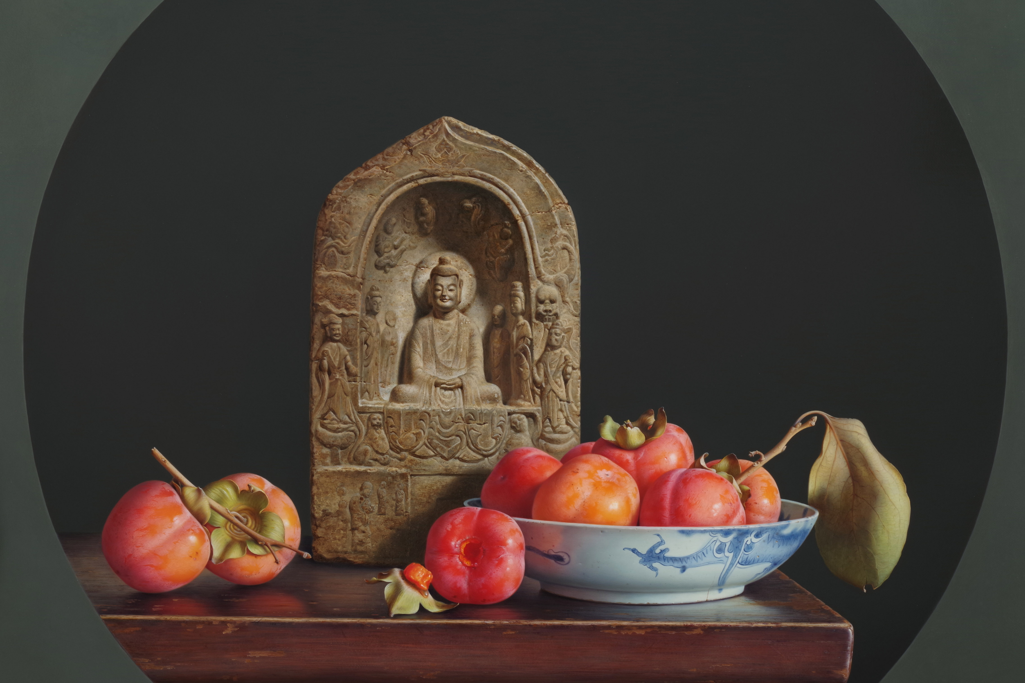 data-lemmaid="22119121">吴峰 /a>创作于2020年的超写实油画作品