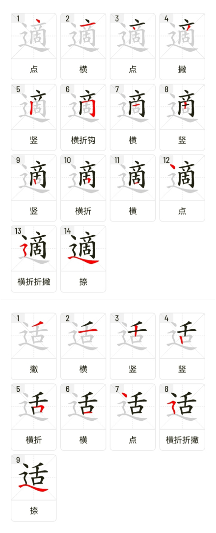 适（汉语汉字）_百度百科