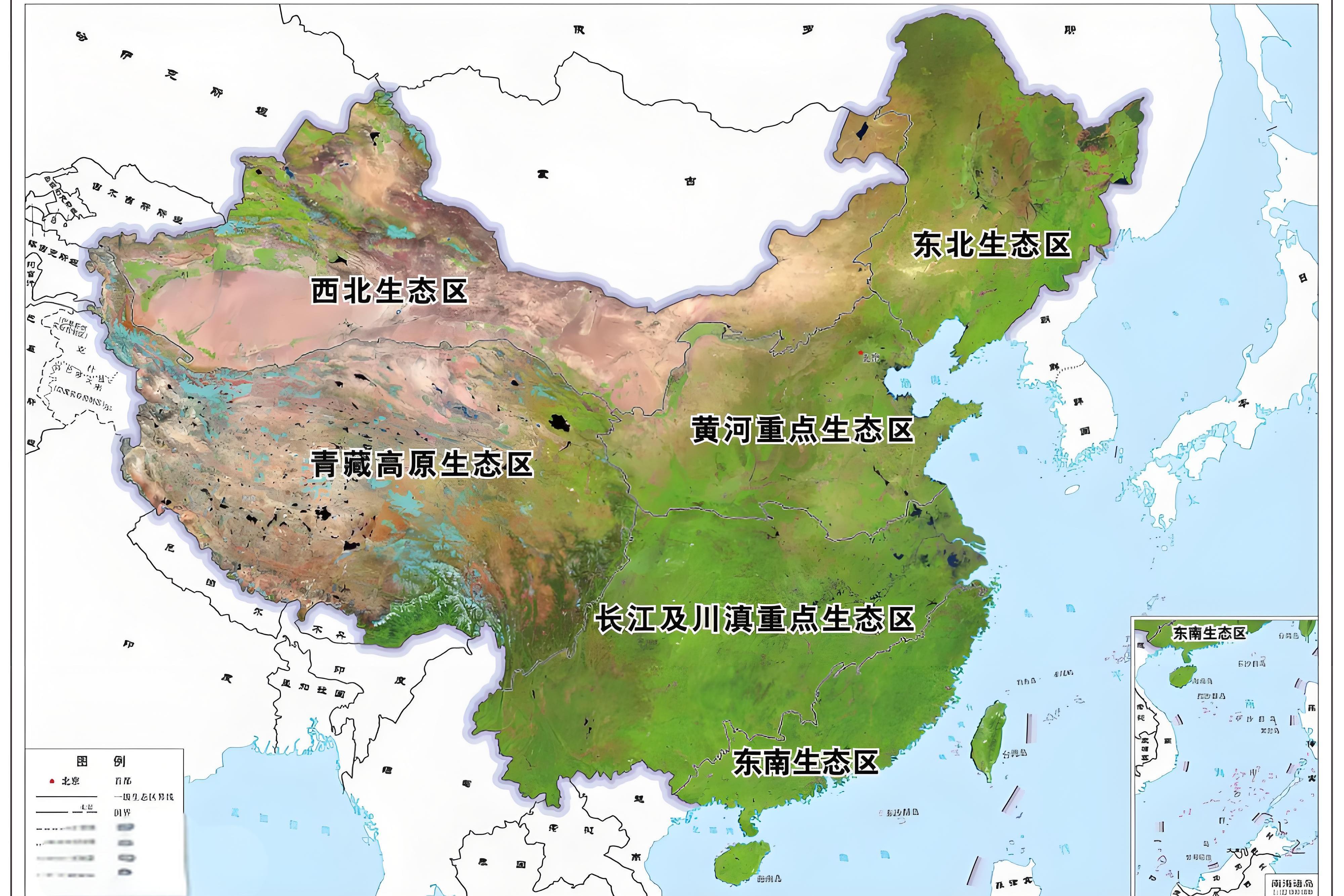 本区森林生态系统占比65%,自然植被类型以阔叶林为主.