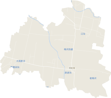 <p>观堂镇地形图