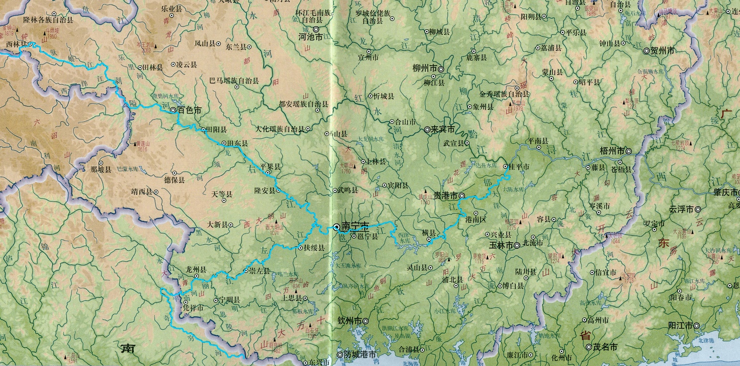  p data-id="gnbxt14zhv">郁江(yujiang river),俗称南江,是珠江流域 