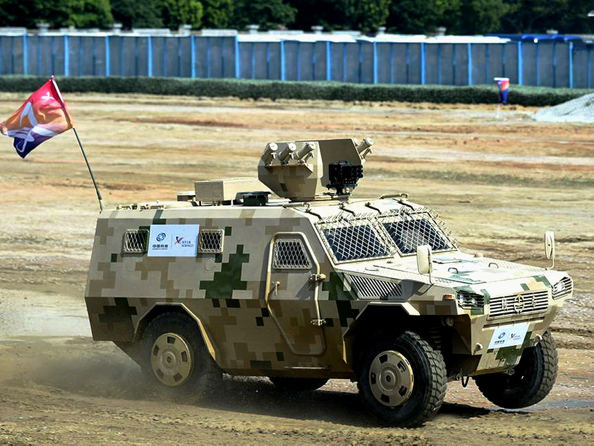 vn4型4×4型轮式装甲车