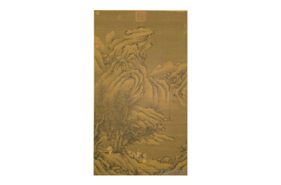 盛懋袁安卧雪图轴