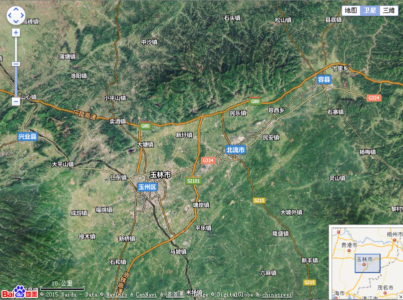 data-lemmaid="163178">广西壮族自治区 /a>玉林市一带,面积637平方