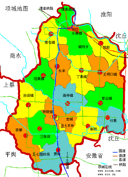  p>秣陵镇 (老城乡)位于项城境中南部,四周与老城乡接壤.
