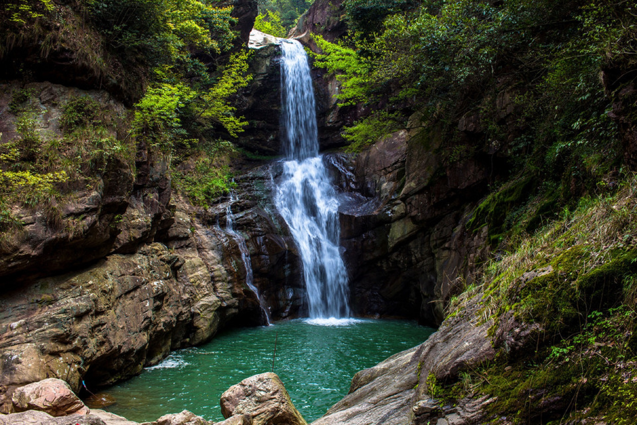 天台山琼台仙谷