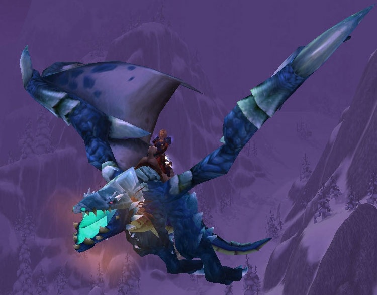 蓝色幼龙的缰绳