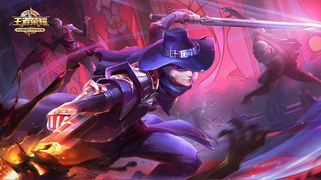 ">王者荣耀 /a>》中的一位刺客型英雄角色,原型为唐代诗人"诗仙" a