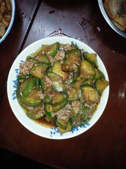 肉沫青茄子