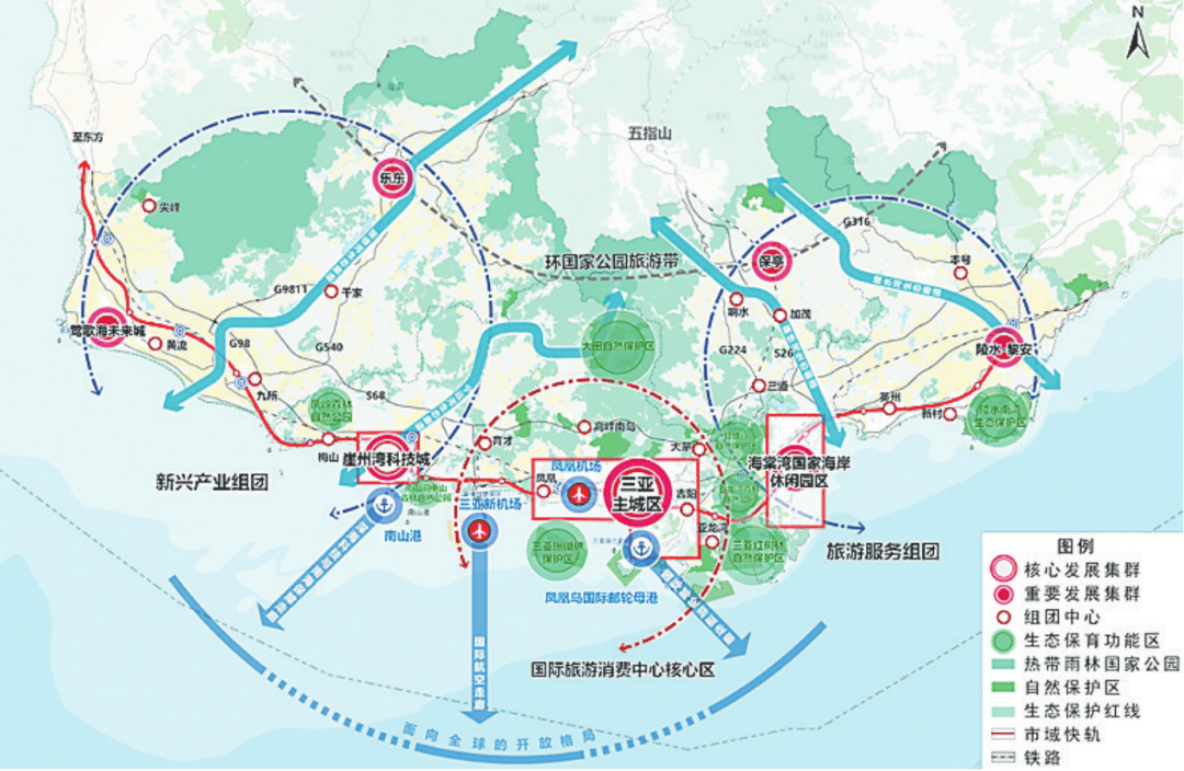 "大三亚"旅游经济圈
