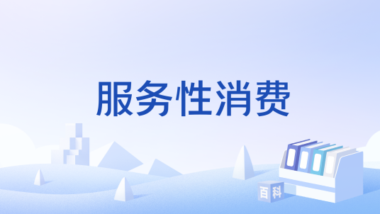 服务性消费_百度百科