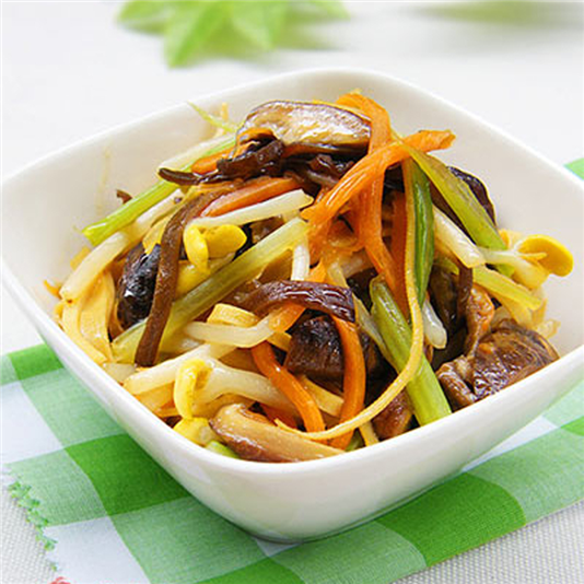 什锦素炒米线