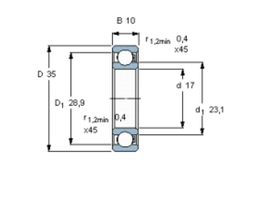 skf 6003/hr22t2轴承