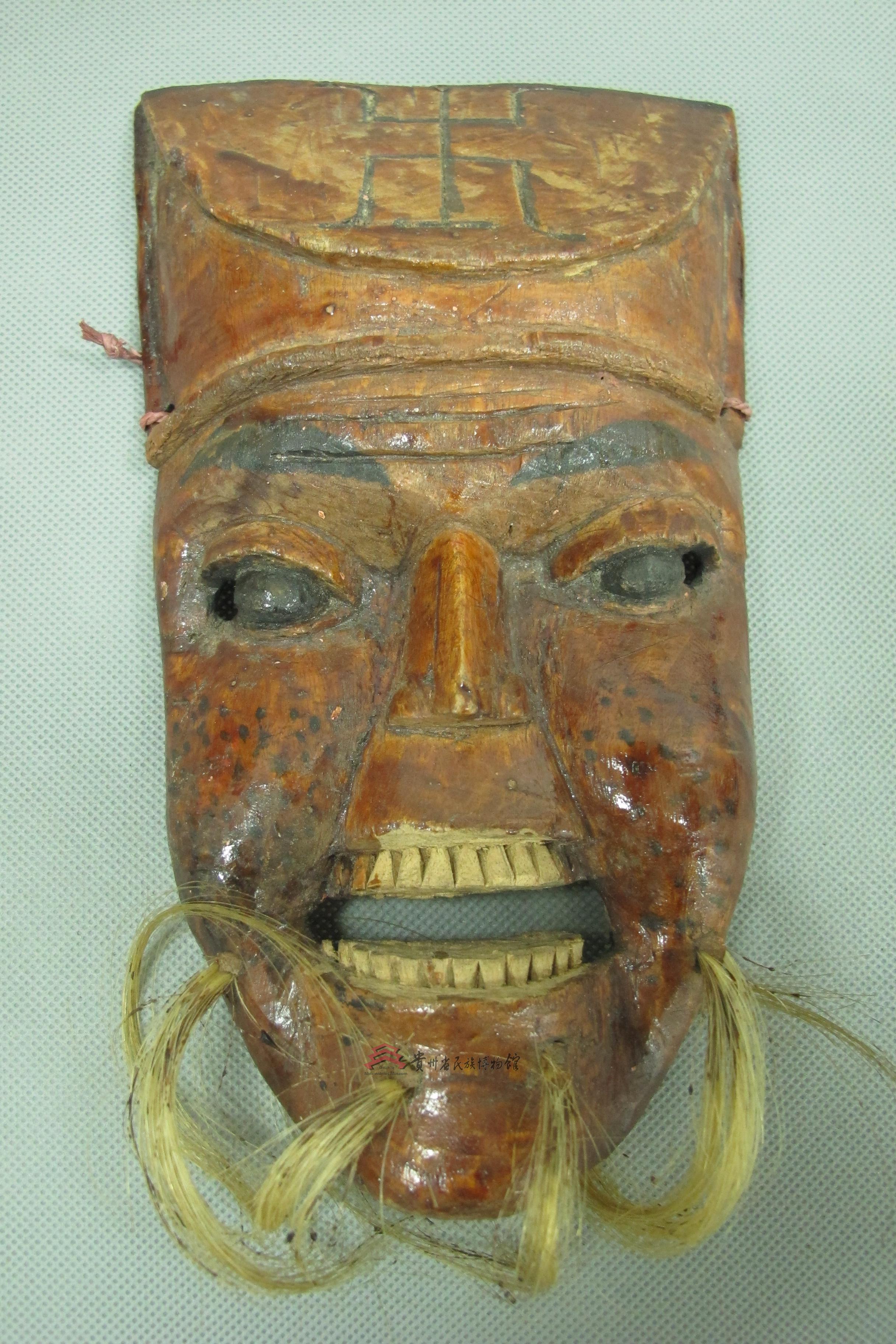 当代德江寿星老人面具