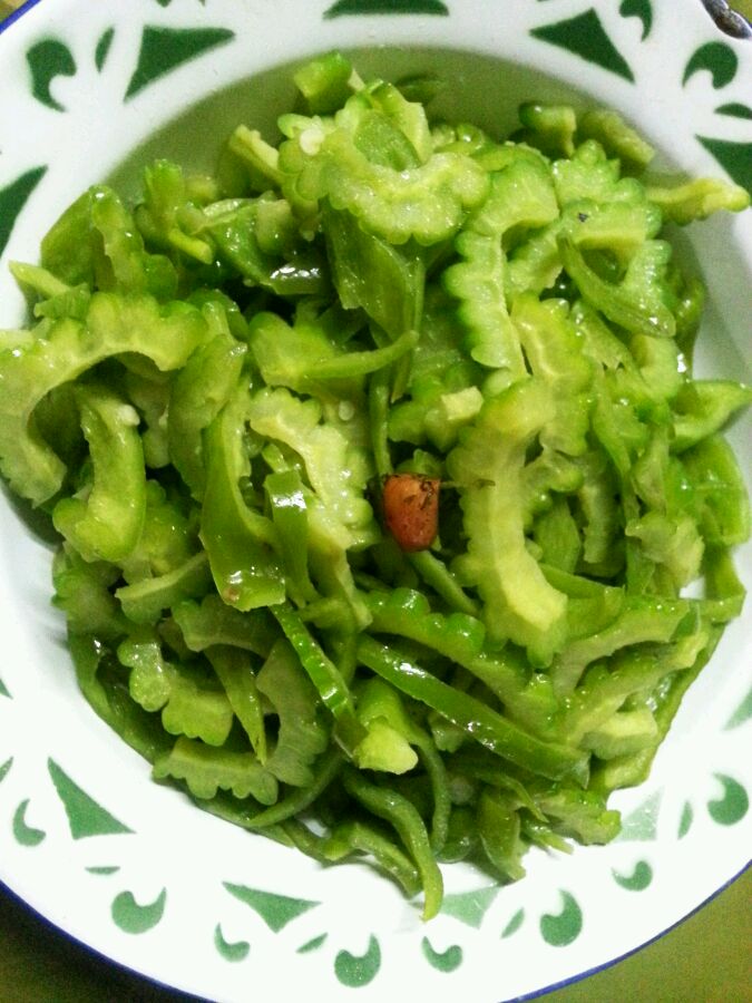 青椒苦瓜