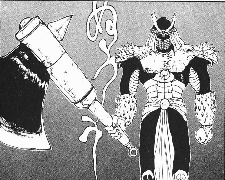 暗黑武斗大会篇,是户愚吕队的队员之一,沉默寡言但实力不俗,武器是一