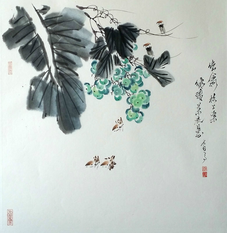  p>李小白(1949— )(第十代李渔嫡孙),李长白长子,著名旅美画家.