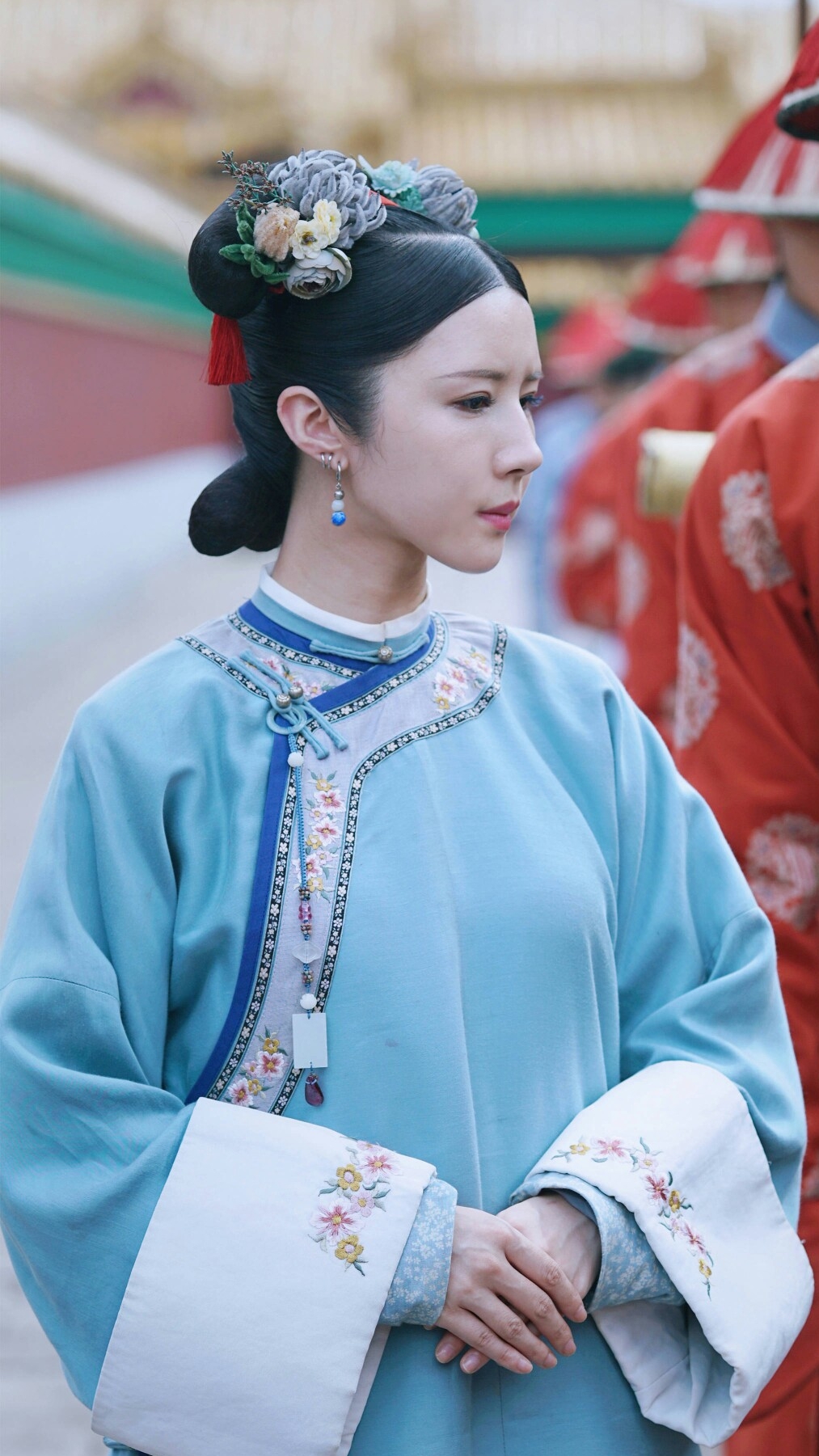 女,古装宫廷剧《 a target="_blank" href="/item/延禧攻略/20481391"