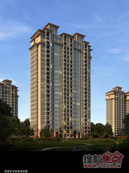 龙德花园是华鹏国际广场的住宅部分,项目位于常州市武进新区腹地