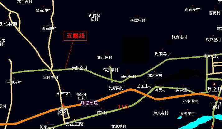  p>河北张家口市万全县高庙堡乡大张窑(夭)村,位于万全孔家庄县政府正