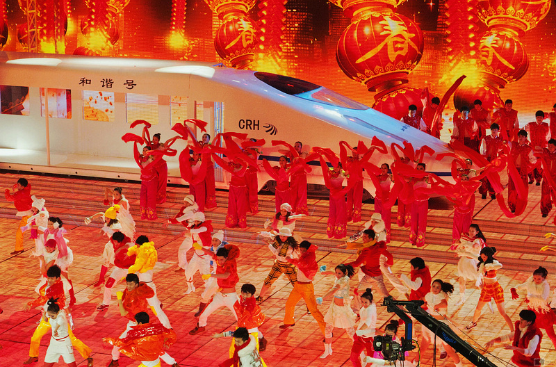  p>《2011年中央电视台春节联欢晚会》 i>(简称:2011年央视兔年春晚) 