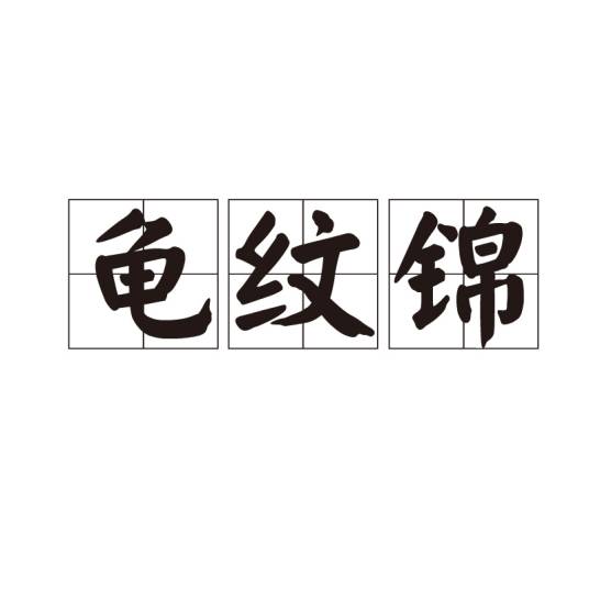 龟纹锦_百度百科