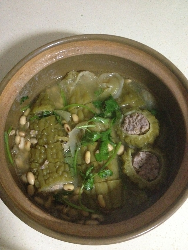 苦瓜酿肉煲
