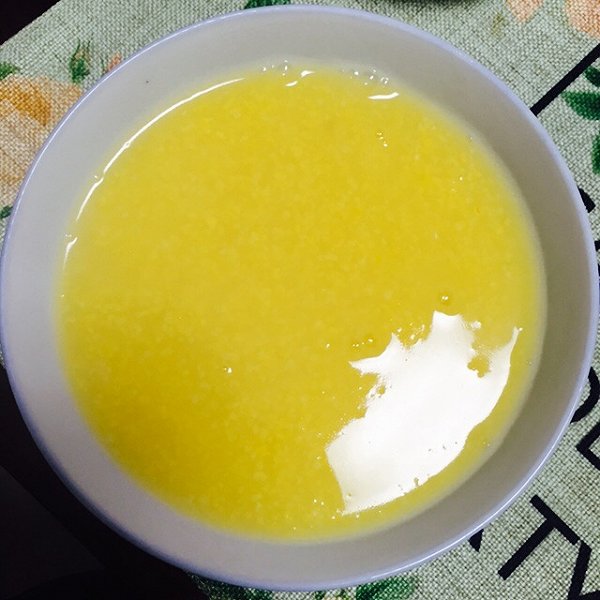 玉米稀饭蒸蛋