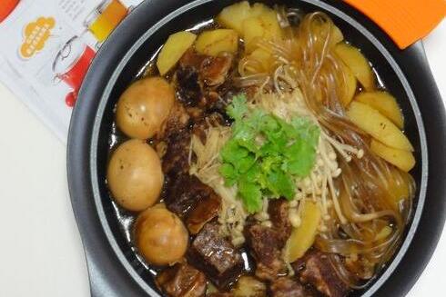 土豆粉丝烩牛肉
