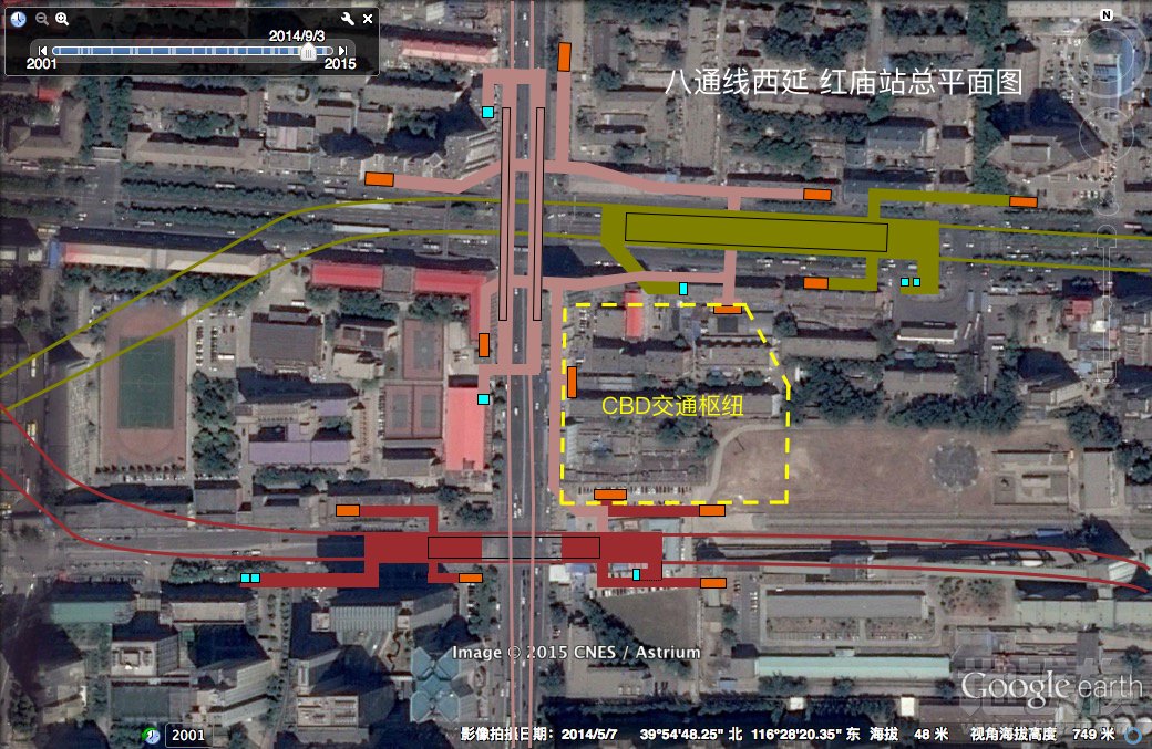 北京地铁红庙站