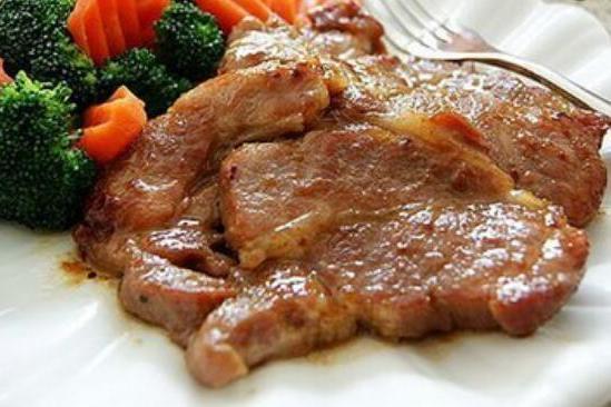 香煎梅花肉排